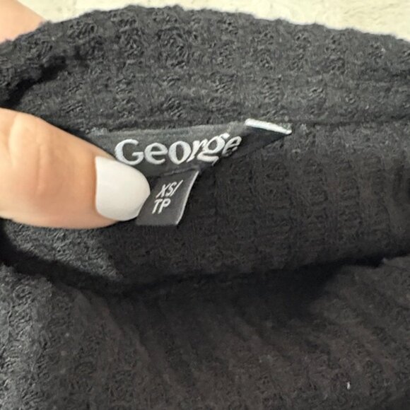 George Black Turtleneck Sweater XS248 - Picture 5 of 6